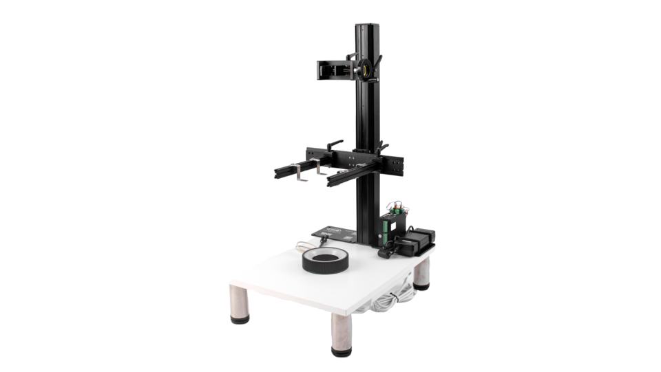DIFFUSED RING LIGHT PORTABLE TESTING STATION  